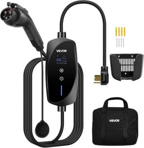 VEVOR Level 2 EV Charger, 40 Amp, 25 ft Cable