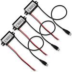 Weewooday Waterproof 12V to 5V Power Converter