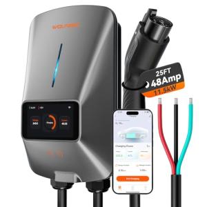 WOLFBOX Level 2 Smart EV Charger 48 Amp