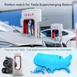 HUSTIAN Tesla Supercharger NACS to CCS1 Adapter