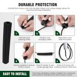 Vizava Heavy-Duty EV Charger Cable Protector (2PK)