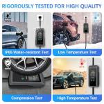 Portable Level 1&2 EV Charger with 25FT Cable