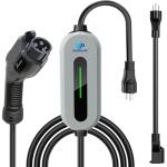 Portable EV Charger with 25ft Cable, 16A