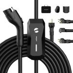 Portable 16A Level 1 EV Charger with 25FT Cable