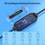 Portable EV Charger with 25ft Cable, 16A