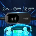 MEGEAR 16 Amp Level 1 Portable EV Charger