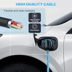 Portable EV Charger with 25ft Cable, 16A