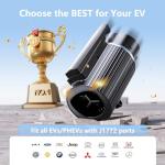 Tesla to J1772 Charging Adapter, 80Amp 250V