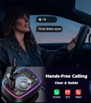 Bluetooth Car Adapter with Fast Charging and FM Radio