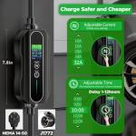 MUETUX Portable Level 2 & 1 EV Charger