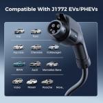 Grasside Portable Level 1&2 EV Charger with Timer