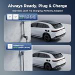 Grasside Portable Level 1&2 EV Charger with Timer