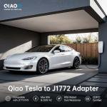 Tesla to J1772 Adapter, 80A with Safety Lock