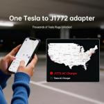 Tesla to J1772 Adapter, 80A with Safety Lock
