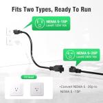 CALION Portable Level 1&2 EV Charger - 16A, 25FT Cable