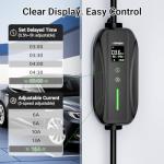 16A Portable EV Charger with 25FT Cord