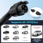 Level 1 & 2 EV Charger with 26FT Cable