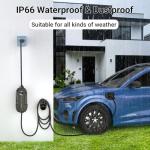 16A Portable EV Charger with 25FT Cord