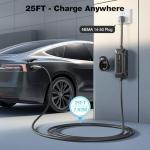 Portable Level 2 EV Charger for Tesla 32Amp
