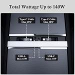 Tesla Center Console USB Hub Charger with Fast Cables