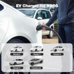 Portable Level 2 EV Charger for Tesla 32Amp