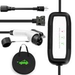 Portable 16A Electric Vehicle Charger with 21Ft Cable