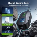 Grasside Level 2 Adjustable EV Charger with Smart Display