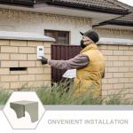 TOPPERFUN EV Charger Socket Protective Roof Cover