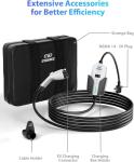 EVDANCE Level 2 Portable EV Charger 40A 240V