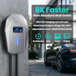 Level 2 EV Charger with Tesla Adapter & Smart App