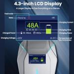 Level 2 EV Charger with Tesla Adapter & Smart App
