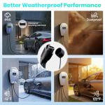 Level 2 EV Charger with Tesla Adapter & Smart App