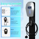 Level 2 EV Charger with Tesla Adapter & Smart App