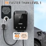 AIMILER Level 2 EV Charger with WiFi, 25ft Cable
