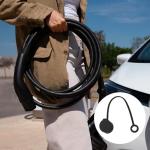 Zelphvt Adjustable Silicone EV Charger Plug Cover