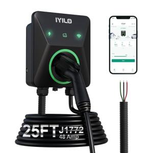 IYILO 48 Amp Level 2 EV Charger Station