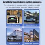 Outdoor EV Charger Pedestal Stand for Heavy-Duty Mount