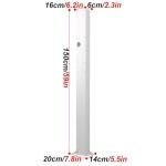 Waterproof EV Charger Stand for Pedestal Mount