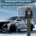 Heavy-Duty EV Charger Stand for Easy Access