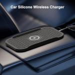15W Wireless Car Charger Pad for iPhone and Android