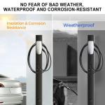 ZWIXYU Outdoor EV Charger Pedestal Stand