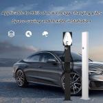 Waterproof EV Charger Stand for Pedestal Mount