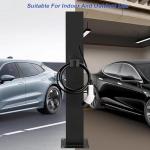 Tesla Charger Pedestal for Outdoor Mounting