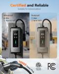 WOLFBOX 40Amp Level 2 Portable EV Charger