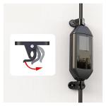 Universal EV Charger Mounting Bracket Clamp Set