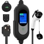 50 Amp Level 2 Portable EV Charger, 25FT
