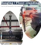 Freestanding EV Charger Cable Holder with Hook