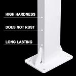 Heavy-Duty Freestanding Outdoor EV Charger Stand