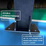 ZWIXYU Pedestal Stand for EV Charger - 67in