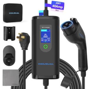 WINUSUAL 40 Amp Portable Level 2 EV Charger
